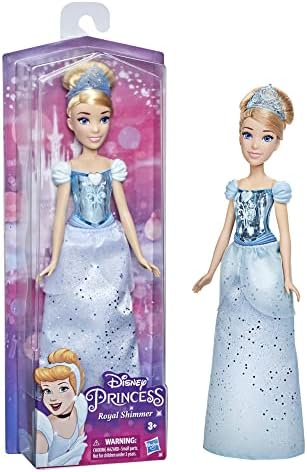 Disney Princess Royal Shimmer Moana Doll, Fashion Doll with Skirt and Accessories, Toy for Kids Ages 3 and Up