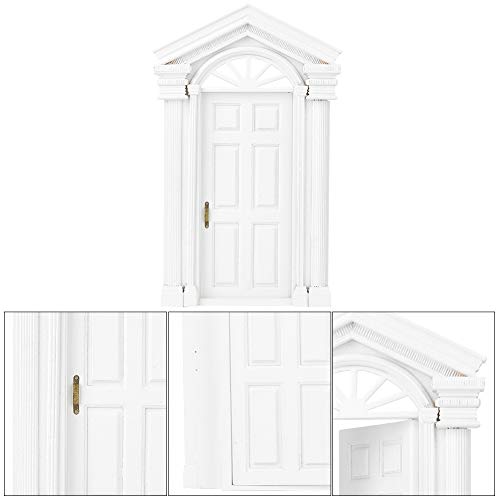 Tnfeeon Dollhouse Door, Dollhouse Furniture Durable Wooden Dollhouse Door, For Dollhouse Decoration Bedroom Kitchen For Front Door #TOP7