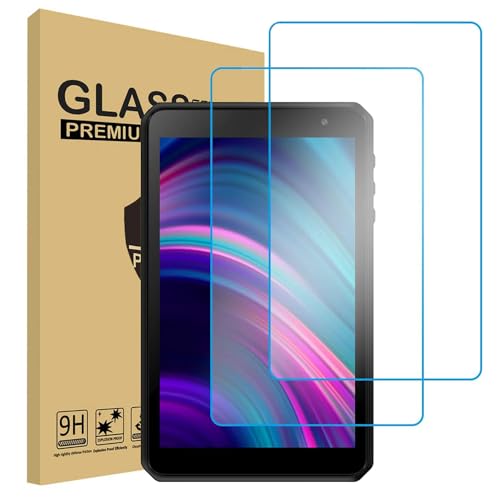 2 Protectores de Pantalla de Vidrio Templado para BLU M8L 8"