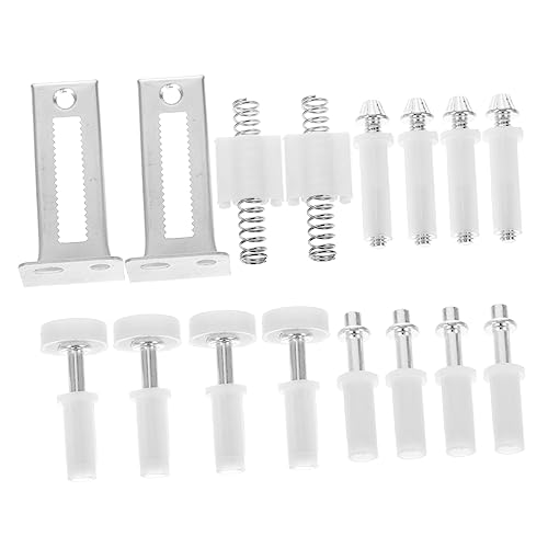 HOMSFOU 1set Hardwarper Bifold Include Rotellper e Accessori Per Installazione Facile Inossidabile Per Maggiore e Durabilità Per Uffici e Spazi Commerciali