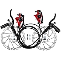 Amazon.co.jp: マウンテンバイク用 2ピストン 油圧式ディスクブレーキ