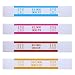 Knox Gear Currency Straps - 120-Pack Assorted Bill Wrappers, Money Bands to Organize Bills, Standard Colors, Self-Adhesive