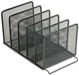 Rolodex Mesh Stacking Sorter SORTER,STACKING,MESH,BK Pack of5