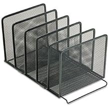 Rolodex Mesh Stacking Sorter SORTER,STACKING,MESH,BK Pack of5