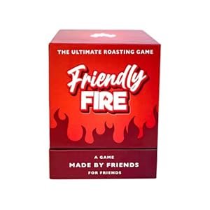 Friendly Fire Roasting Card Game for Adults – Ideal for Memorable Family Nights, Adult Game Night, and Hilarious Parties – Funny Gifts for Adults