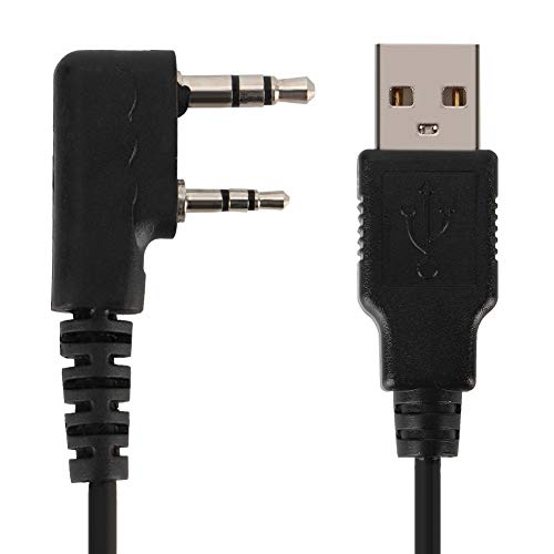 Cable de Programación USB Tier I y II, Cable de Datos de Programación de Radios Súper Estable y Eficiente, Programa Walkie Talkie Resistente