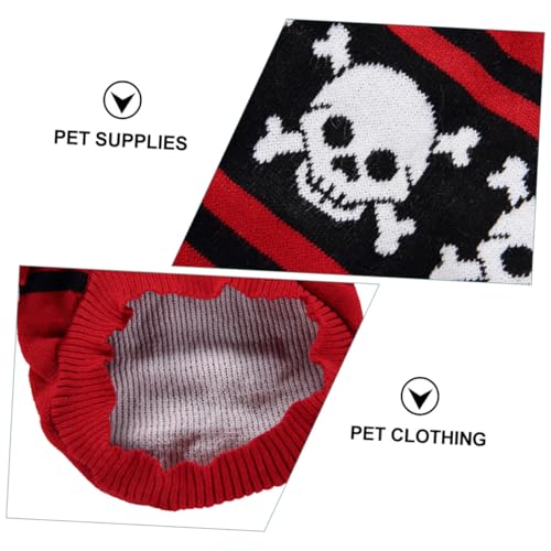 Disfraz para perro suéter calavera Halloween XL miniatura 6