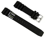 4-H13707 Citizen Marken Ersatzband Uhrenarmband Kautschuk für Promaster Diver 20mm AJ9230-08EE NY0040-09EE