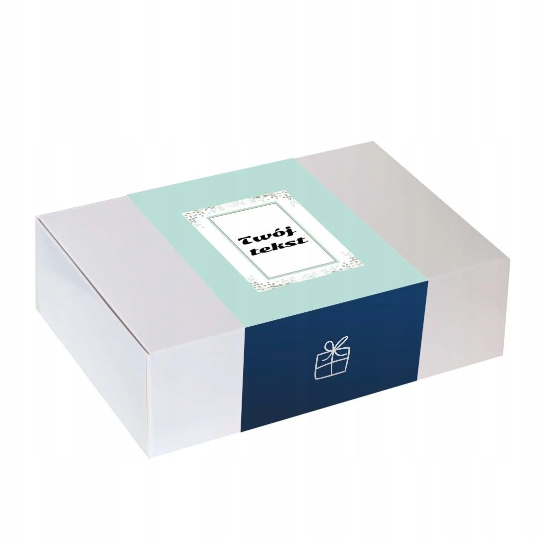 PERSONALIZOWANY BOX KOSZ ŚLUBNY PREZENT UPOMINEK DLA PARY MŁODEJ NA WESELE - ZESTAW KAW SMAKOWYCH HERBATY DLA ŻONY I DLA MĘŻA + KUBKI Z ZAPARZACZAMI I POKRYWKAMI