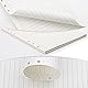 TXXATX Nachfüllpapier A5 Ringbucheinlagen 4 Pack Nachfüllbar Liniert 180 Blatt 6 Löcher Ringbuch Notizpapier Refill Paper für To Do Liste Planer Studium Kalendereinlagen Reiseplanung Tagesplan