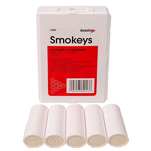 Diversitech 14250 Smokeys, 2-1/2Min BT, Pk of 5, White