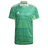Primeblue-Produkt adidas GT8429 Con GK 21 JSY T-Shirt Mens semi solar Lime S