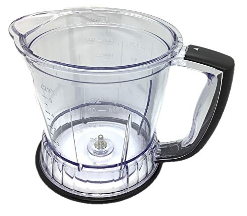 40oz (5 Cup) Food Processor Pitcher Bowl for Ninja NJ200 Warrior Immersion Blender