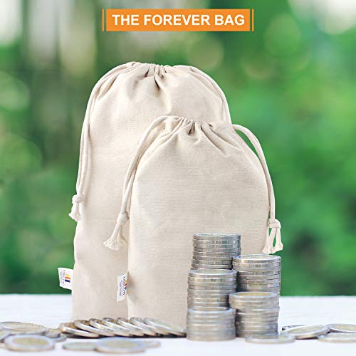 Ubicon Flat Bottom Heavy Duty Coin Bag, 25 Pack, 14" X 24", Off White (Lafdds25) #TOP6