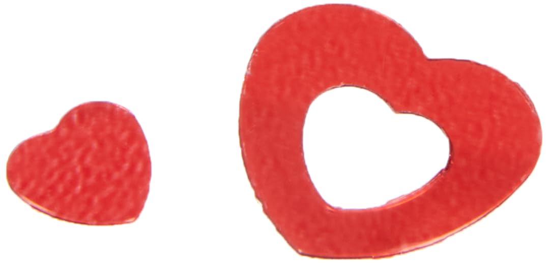 Achat Déco de table / confettis déco coeur rouge en gros