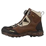 KLIM Men's Outlander GTX Motorcycle Boots - Size 8 - Chocolate Brown