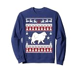 Samoyed Ugly Christmas Sweater Xmas T-Shirt - Samoyed Sweatshirt