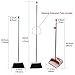 Broom and Dustpan/Dust Pan and Broom Combo Set with Long Handle for Upright Sweep Lobby Office House Kitchen Industry Floor Sweeping 40.5