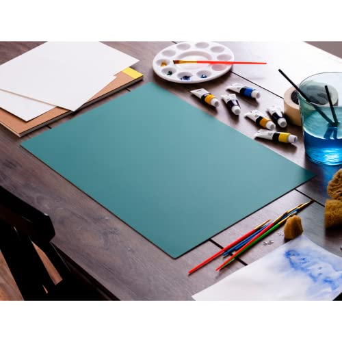Olfa 12" X 18" Self Healing Rotary Cutting Mat (Rm-Cg) - Double Sided 12X18 Inch Cutting Mat With Grid For Quilting, Sewing, Fabric, & Crafts, Designed For Use With Rotary Cutters (Green) #TOP3