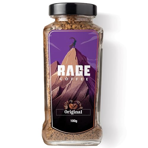 Rage Coffee Original Coffee Blend 100% Pure Arabica Beans | Insta...