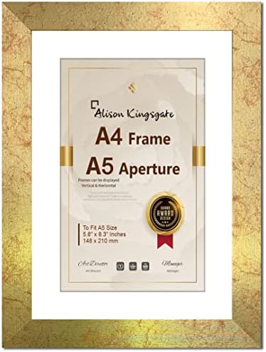 Modern Black 12x10 Photo Frame With Mount Photo Frame for Image Size 10 x 8 Inches, With Clear Perspex Sheet, to Hang Portrait or Landscape (12x10 For 10x8 Image Size, Black)