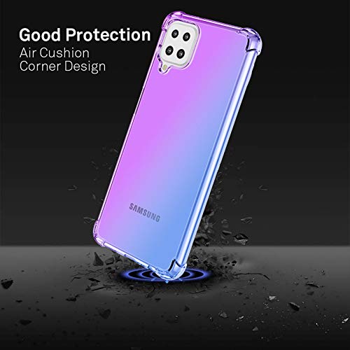LEYAN Cover per Samsung Galaxy A12, Silicone TPU a...