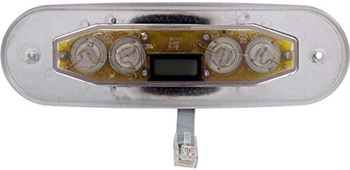 Front view of Balboa VL400 topside control panel without overlay