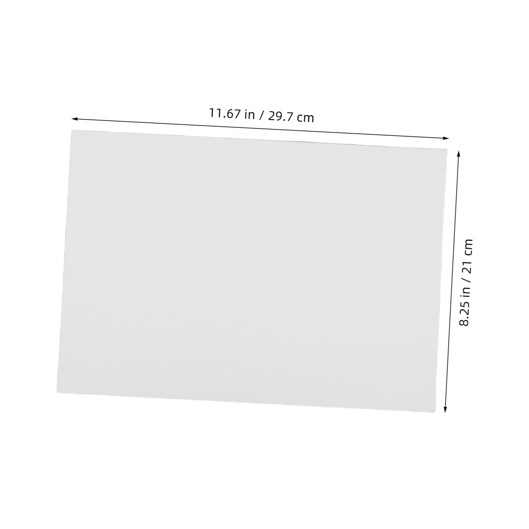 Papel de Dibujo Blanco para Niños y Estudiantes, 100 Hojas, A4