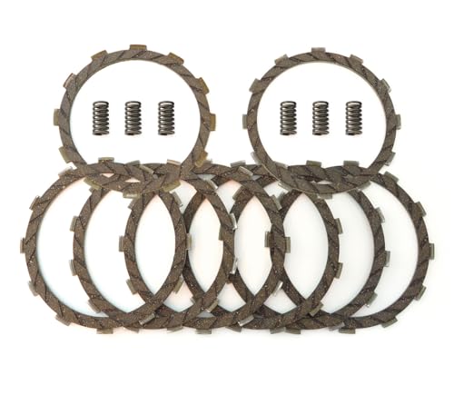 Clutch Friction Plate Set w/Springs - Fits Honda GL1000 Gold Wing - 1976-1979