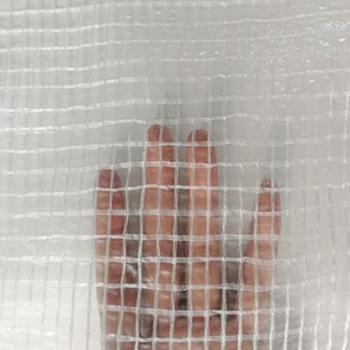 VIGAN Tarpaulin Rainproof Cloth Translucent PE Film Garden Courtyard Greenhouse Tarp (2MX4M)