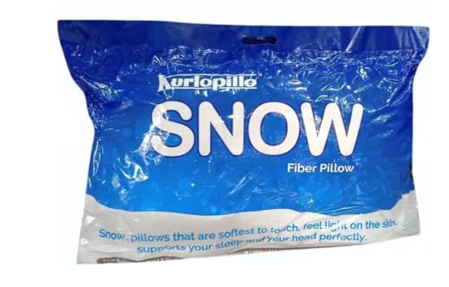 Image of Kurl-On Cotton Pillow, Snow-White Colour, Single Size