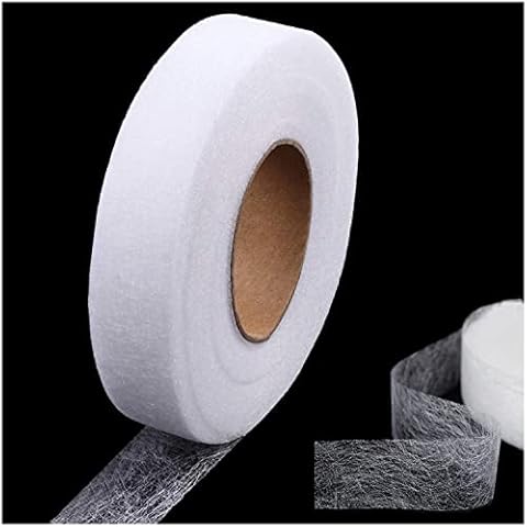Saumband zum Aufbügeln 60 Meter Bügelband Saumband,Breite 20mm Saumband zum Aufbügeln Waschfest Nahtband zum Spleißen von Stoffen, Hosen,Vorhänge,Kleidung Cover