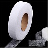 Ailiver Saumband zum Aufbügeln, 60 Meter, Weiß, Breite 20 mm, Universalgröße, Wonder Web Saumband für Hosen, Stoffe, Vorhänge, Kleidung