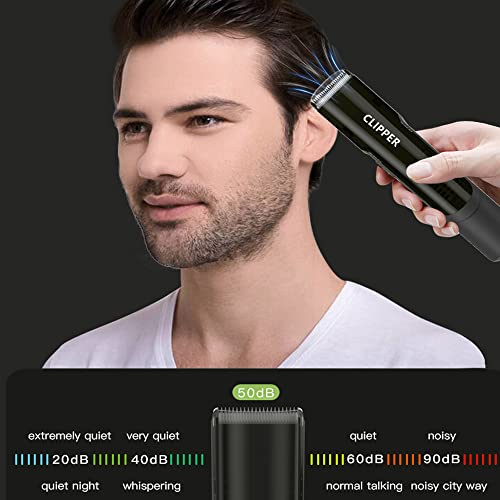 Professional Hair Clippers for Men Baby Beard Trimmer Kits, Vacuum Hair Trimmer for Kid/Men with Magnetic Shell, Cordless Men Hair Trimmers with Large Storage Space & Rechargeable & IPX7 Waterproof by ENSSU - Image 7