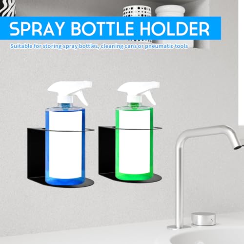 xtemtoamz Spraydosenhalter Sprühdosenhalter Metall Dosenhalter für Sprühflaschen, Werkstatt Zubehör Sprühflaschen Aufbewahrungsregal für Werkstatt Garage Geschäft Zuhause