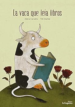 Hardcover La Vaca que leía libros [Spanish] Book