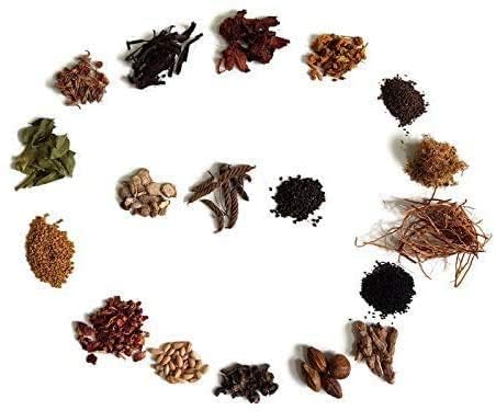 Kräuter-Haarölmischung | 18 Essentielle Rohkräuter für den Ölaufguss | 100% natürliche indische Kräuter | Yogi's Gift ®