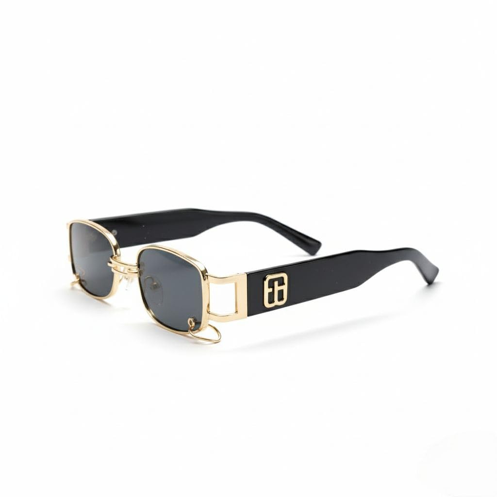 UV Protection Rectangle Sunglasses for Men & Women-image-23