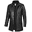 Bristol Black Leather Jacket Men