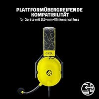 Razer Blackshark V2 - Premium E-Sport-Headset mit USB-Soundkarte (TriForce 50-mm-Treiber, HyperClear Cardiod-Mikrofon, erweiterte passive Geräuschunterdrückung, THX Spatial Audio) ESL Ed. – Ansicht 7