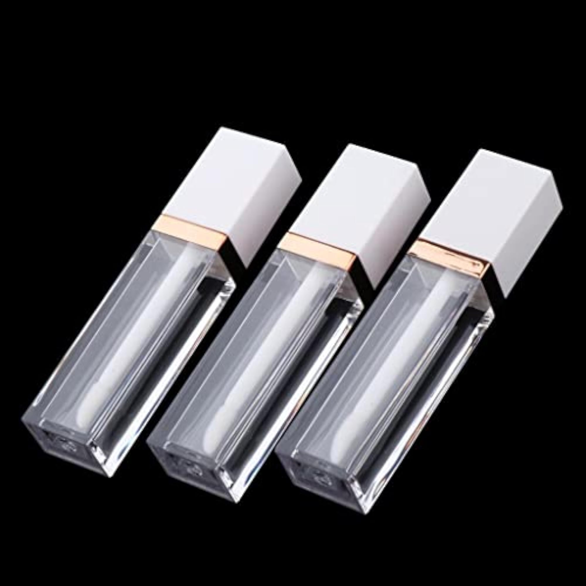3X Empty Lip Gloss Tubes, Lip Tint Eyelash Oil DIY Vials