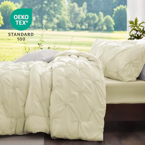 Image of BEDELITE Twin Comforter Set Beige,Lightweight & Soft Comforter