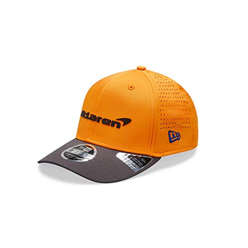 McLaren - Colección Oficial de Productos de Fórmula 1 2020 - Lando Norris Cap 9Fifty - Gorra de Beisbol - Hombres - Naranja - M/L