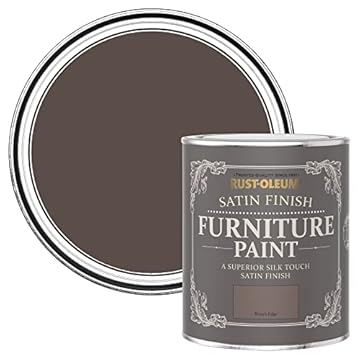 Rust-Oleum Brown Furniture Paint in Satin Finish - River's Edge 750ml