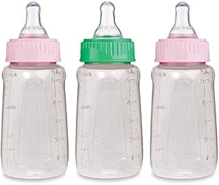 First Essentials by NUK clearview bottle, girl, 5 Oz, 3 - Pack