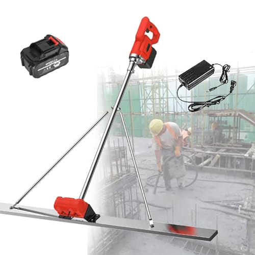 Vibratore per Superfici in Calcestruzzo Alimentato a Batteria