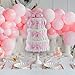 Classic Pastel Baby Shower Diaper Cake (3 Tier, Pink)