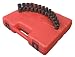 Sunex 3691 3/8-Inch Drive 12-Point Standard Length Metric Universal Impact Socket Set, 13 Piece