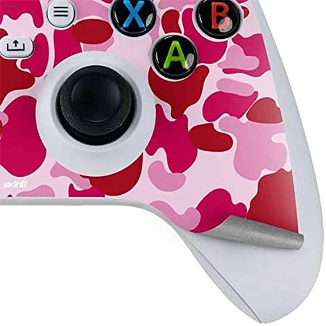 Skinit Decal Gaming Skin Compatible with Xbox Series S Bundle - Pink Street Camo Design