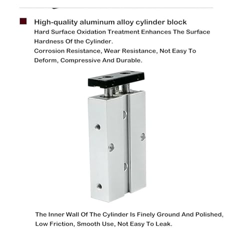 Cylindre pneumatique TN pour automatisation de serrage et de tri de pièces - 7